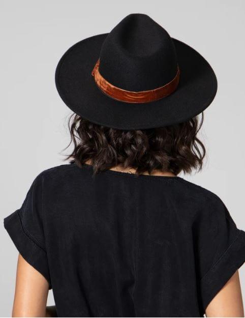 Woodland- velvet band fedora - Esme and Elodie