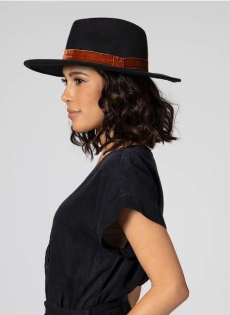 Woodland- velvet band fedora - Esme and Elodie